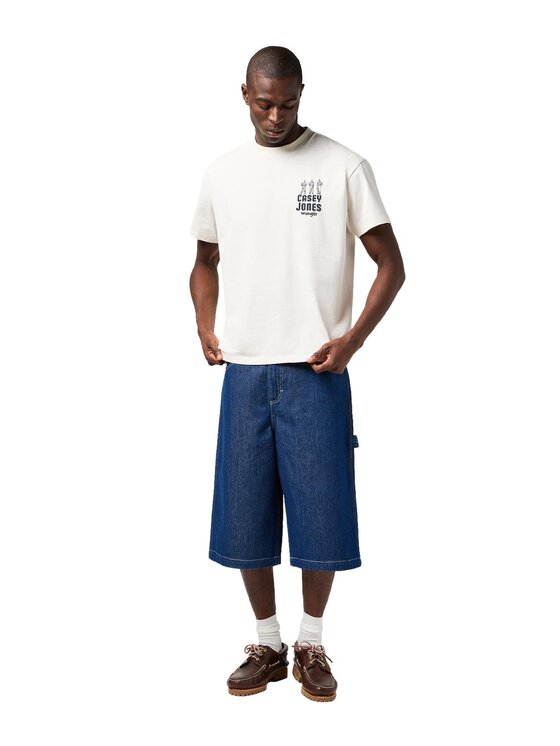 Wrangler Wrangler T-shirt 112362910 Bianco Regular Fit