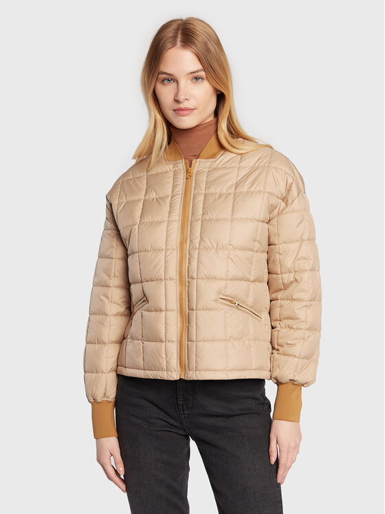 Giubbotto Imbottito Piumini Sisley Giacca Di Pelle Sisley Cappotti