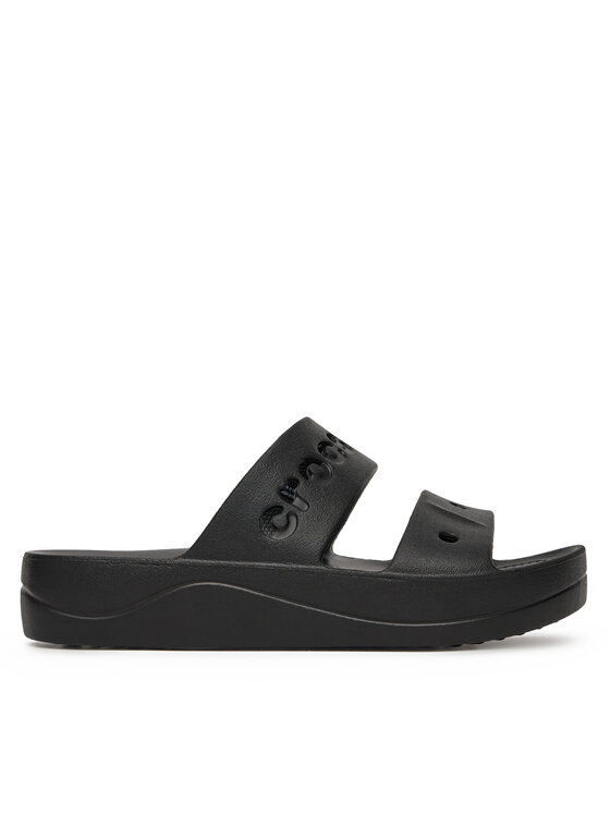 Şlapi Crocs BAYA PLATFORM SANDAL 208188-001 Negru