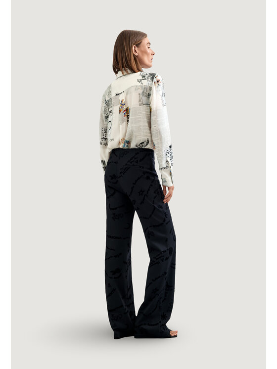 Desigual Desigual Chinosy PANT_MICHELLE Czarny