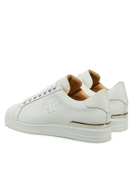 PHILIPP PLEIN PHILIPP PLEIN Sneakersy SAES USC0692 PLE075 Biela