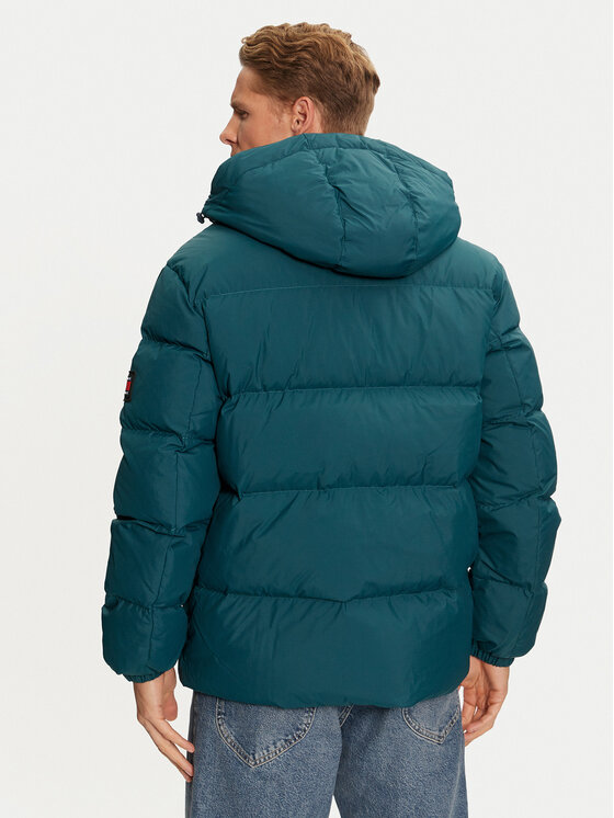 Tommy Jeans Tommy Jeans Пухено яке Essential DM0DM19786 Син Regular Fit