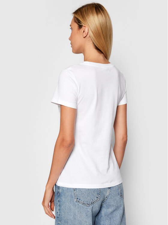 Set di 2 T-shirt 2 Pack K20K203294 Bianco Slim Fit...