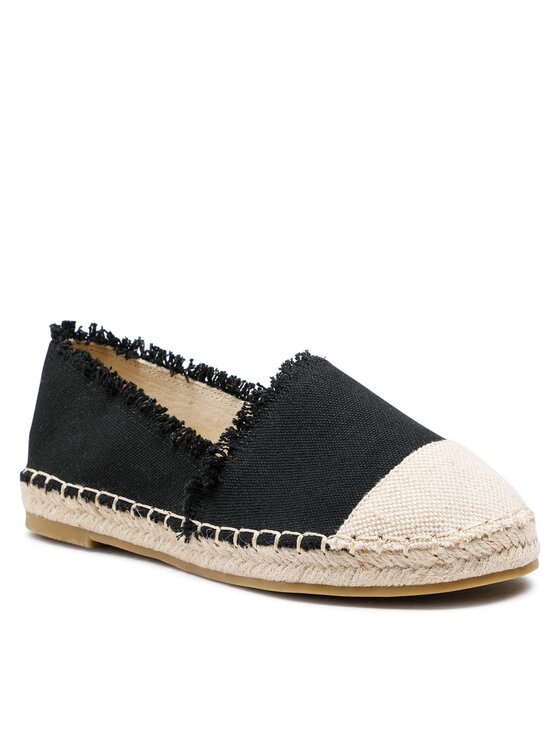 DeeZee DeeZee Espadryle WSS990-196 Czarny