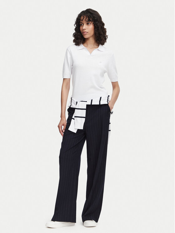Beverly Hills Polo Club Beverly Hills Polo Club Polo majica P-SS26W-M550273 Bela Regular Fit