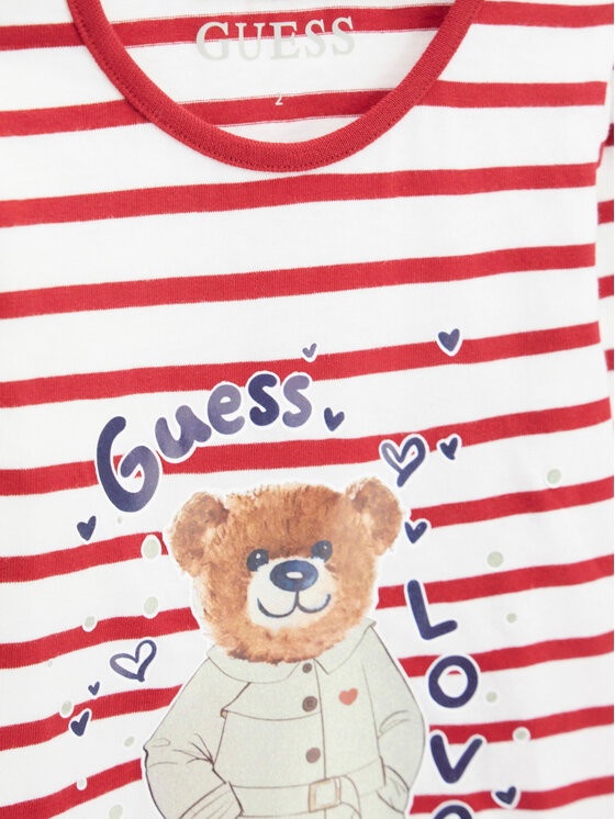 Guess Guess Blusa K6BI13 K5840 Bianco Regular Fit