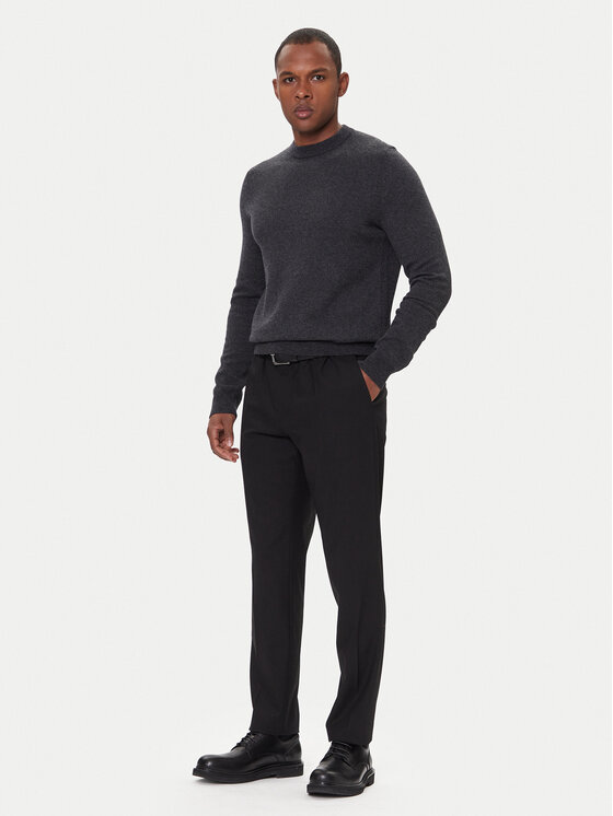 BOSS BOSS Pullover Ebenji 50528300 Rot Regular Fit