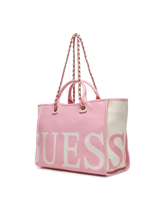 Guess Guess Ročna torba E6GZ03 WP750 Svetlo rožnata