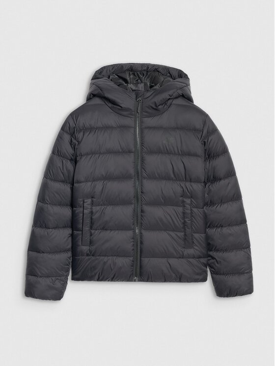 4F 4F Giubbotto piumino 4FJRAW25TDJAU0804-20S Nero Regular Fit