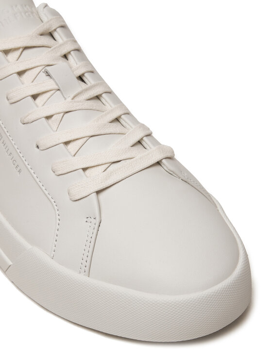 Tommy Hilfiger Tommy Hilfiger Сникърси Court Better Lth FM0FM05322 Екрю