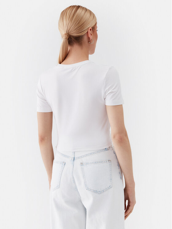Calvin Klein Jeans Calvin Klein Jeans T-särk J20J222128 Valge Regular Fit