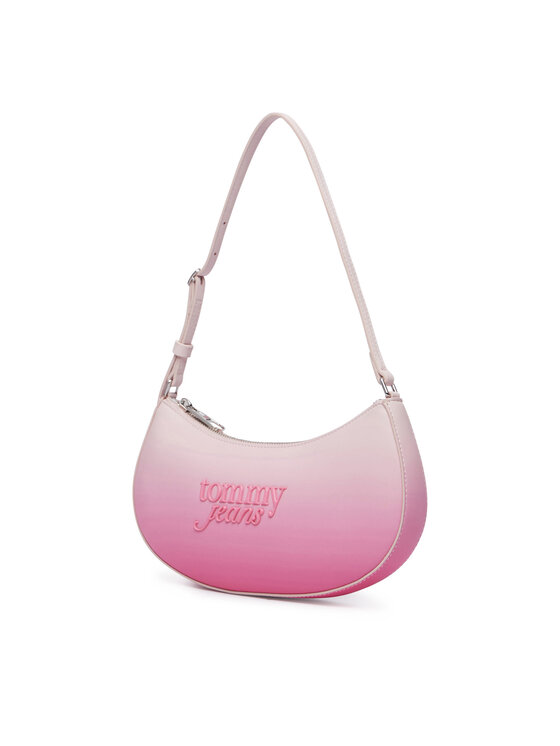 Tommy Jeans Tommy Jeans Torbica Tjw Must Degrade Shoulder Bag AW0AW18774 Svijetlo roza