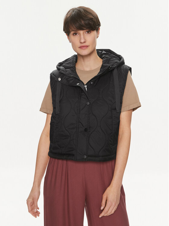 ONLY ONLY Bodywarmer Valentina 15315383 Schwarz Regular Fit