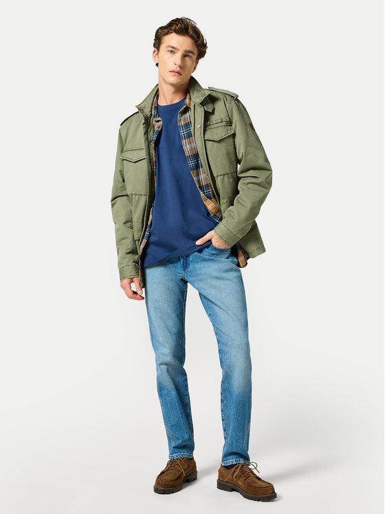 Wrangler Wrangler Jeansy River 112356836 Niebieski Tapered Fit