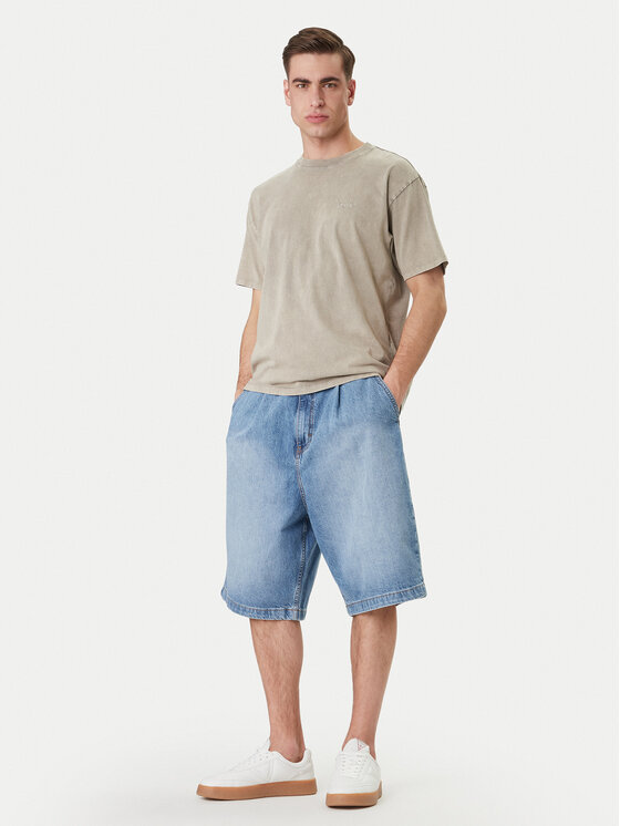 Guess Jeans Guess Jeans Džinsa bikses M6GD39 D5M5V Zils Relaxed Fit