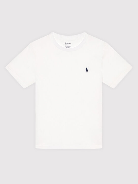 Polo Ralph Lauren T-krekls Ss Cn 323832904035 Balts Regular Fit