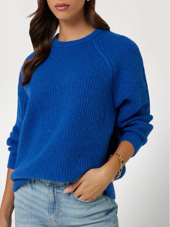 Guess Guess Sweter 169467 Niebieski Classic Fit