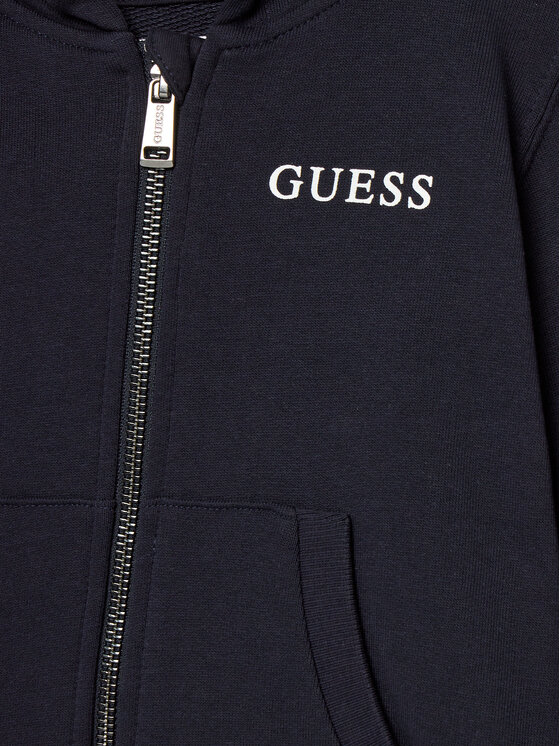 Guess Guess Bluză N3YQ07 KAUG0 Bleumarin Regular Fit
