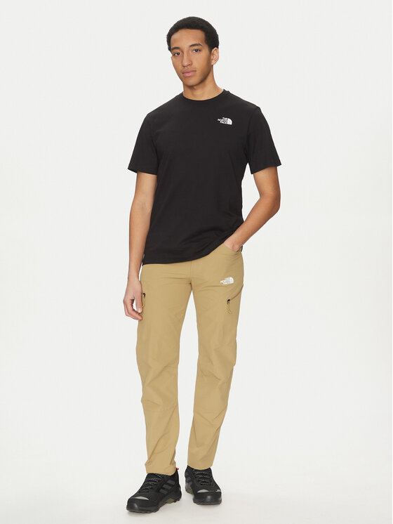 The North Face The North Face Majica Vertical NF0A89FP Črna Regular Fit
