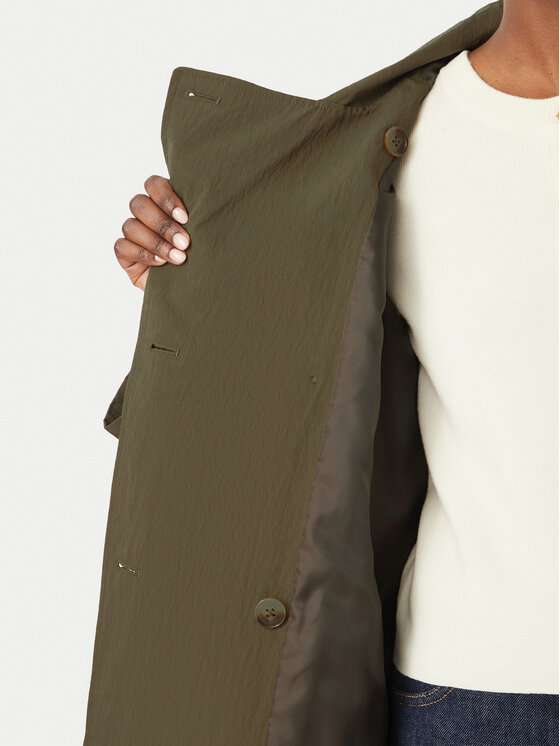 MICHAEL Michael Kors MICHAEL Michael Kors Tenchcoat MS620FLKMY Khakifarben Oversize