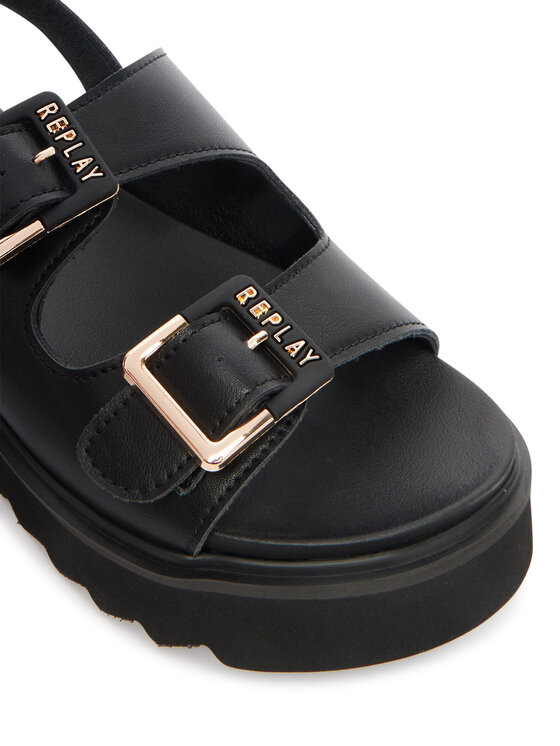 REPLAY REPLAY Сандали GWF5D .000.C0008S Черен
