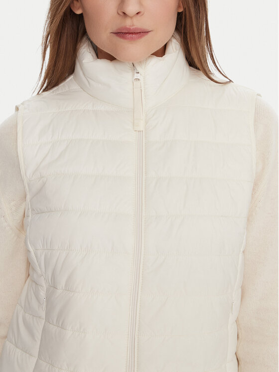 United Colors Of Benetton United Colors Of Benetton Sportski prsluk 2TWDDJ00V Écru Slim Fit