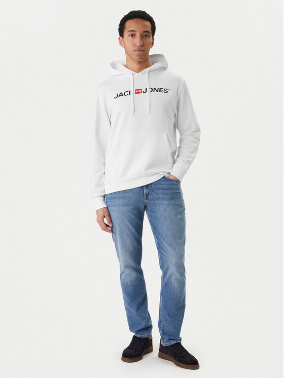 Jack & Jones Jack & Jones Bluză Corp Old Logo 12137054 Alb Regular Fit