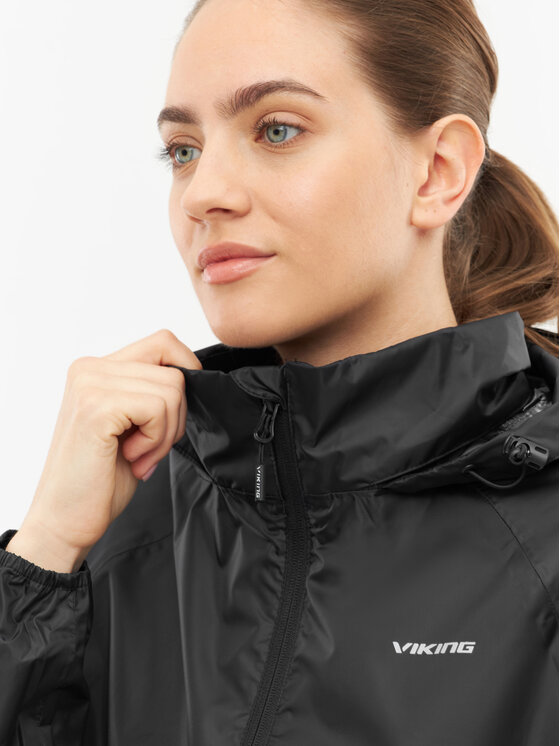Viking Viking Kurtka outdoor Rainier Lady Czarny Regular Fit