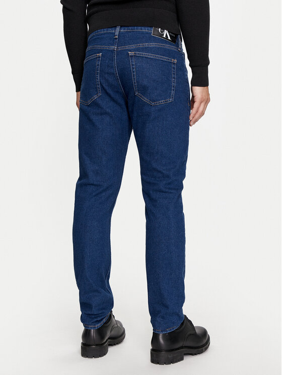 Calvin Klein Jeans Calvin Klein Jeans Дънки J30J325888 Тъмносин Tapered Fit