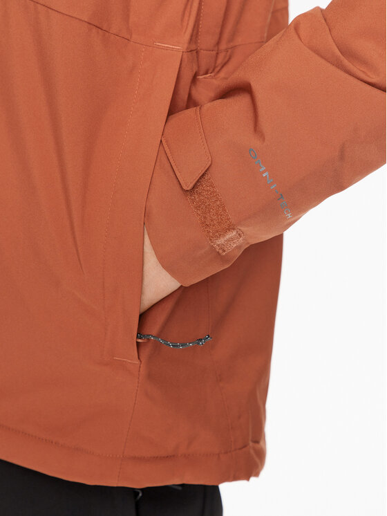Columbia Columbia Kurtka outdoor Explorer's Edge™ Insulated Jacket Pomarańczowy Regular Fit