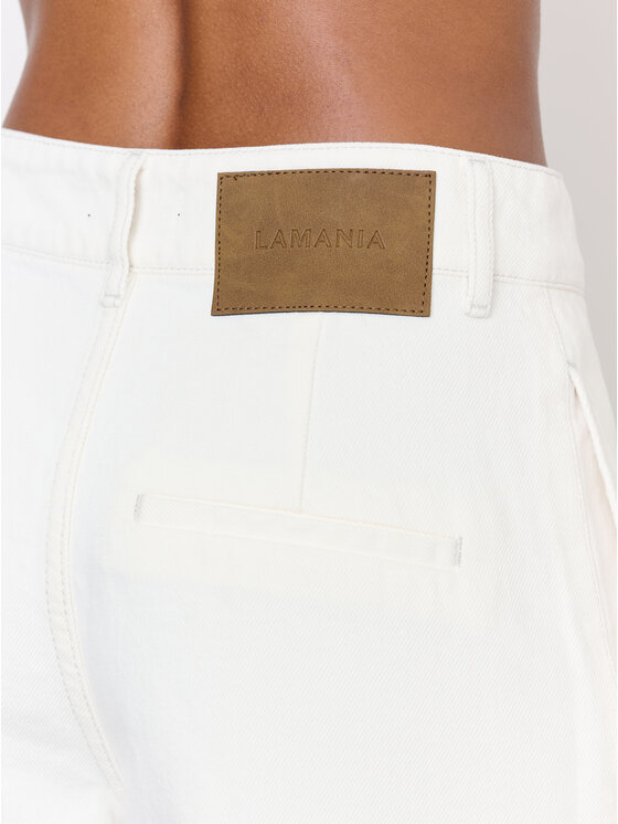 La Mania La Mania Jeansy EDGY Écru Classic Fit