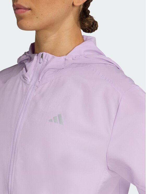 adidas adidas Kurtka do biegania Run It Jacket Fioletowy Regular Fit
