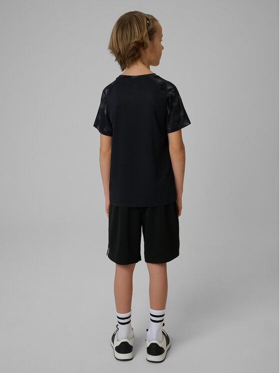 4F 4F Pantaloncini sportivi 4FJRSS26TFSHM1693-20S Nero Regular Fit