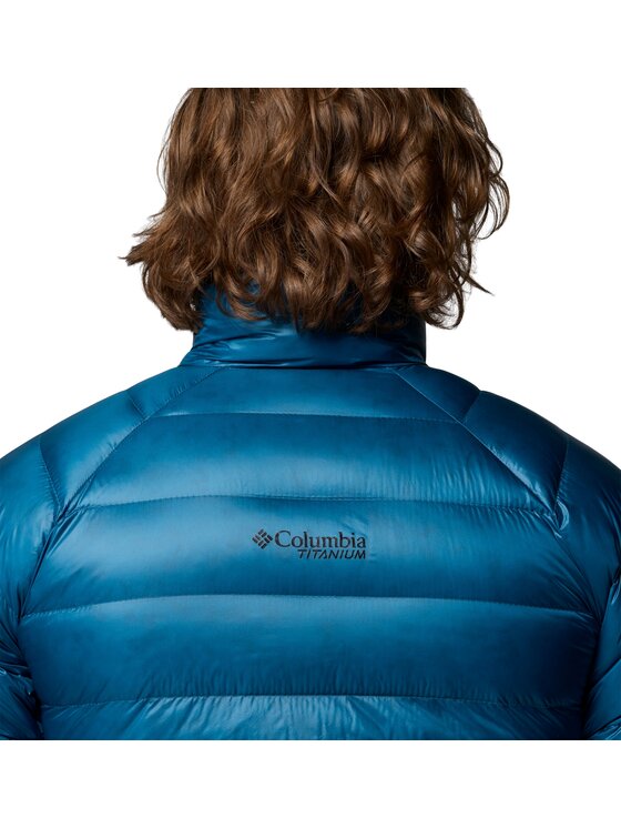 Columbia Columbia Kurtka puchowa 208878 Niebieski Regular Fit
