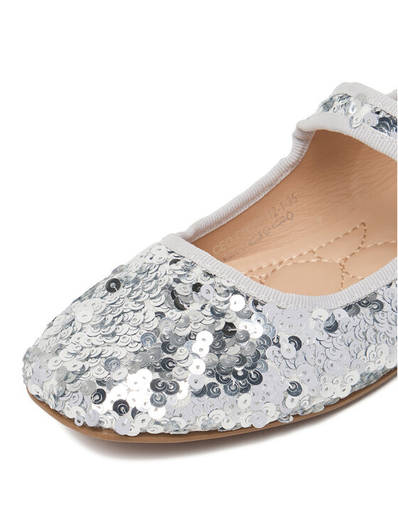Juicy Couture Juicy Couture Balerinke CEO-CM250112-1 Srebrna
