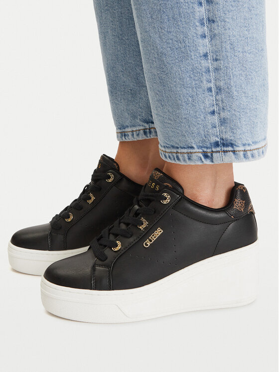 Guess Guess Tenisice FLTRZY ELE12 Crna