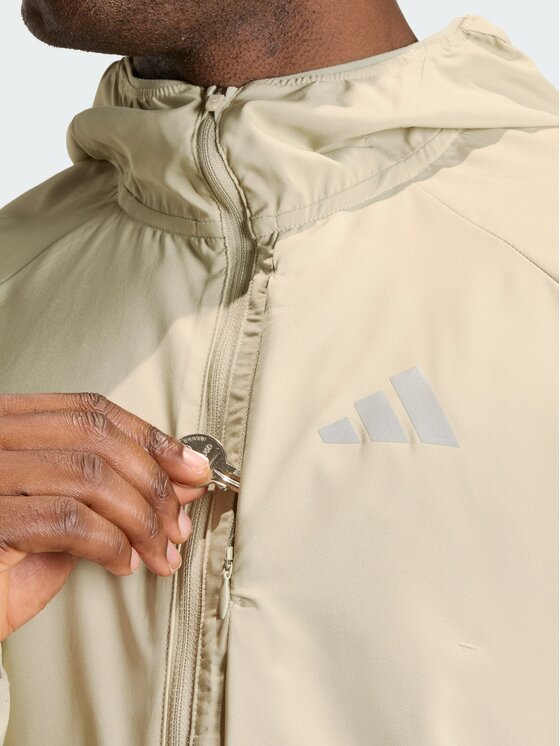 adidas adidas Kurtka do biegania adi365 Running Essentials Brązowy Regular Fit
