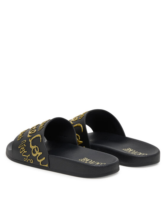Versace Jeans Couture Versace Jeans Couture Klapki 79VA3SQ1 Czarny