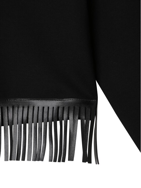 DKNY DKNY Bluză D35S93 S Negru Regular Fit