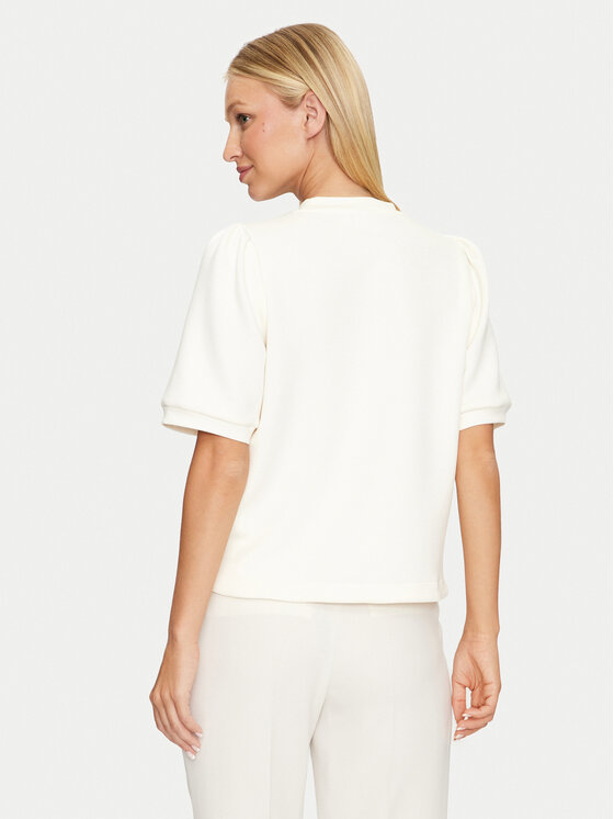 Vila Vila Majica dugih rukava Reflect 14097562 Écru Loose Fit