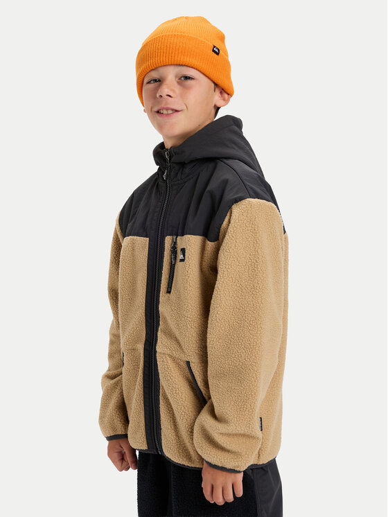 Quiksilver Quiksilver Prechodná bunda Back To S School EQBPF03014 Béžová Regular Fit