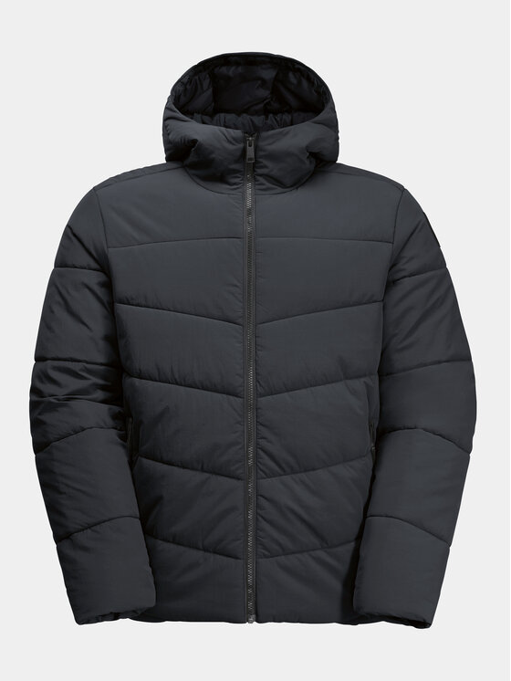 Jack Wolfskin Jack Wolfskin Žieminė striukė Karolinger Jkt 1207831 Juoda Regular Fit