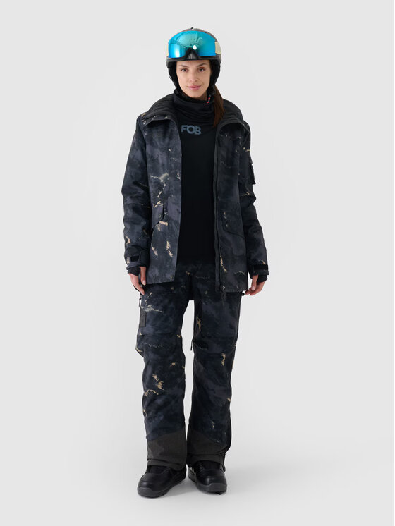 4F 4F Snowboardová bunda 4FWAW24TTJAF586-90A Farebná Regular Fit