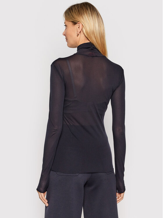 Dolcevita Colomba 79449021 Blu scuro Slim Fit