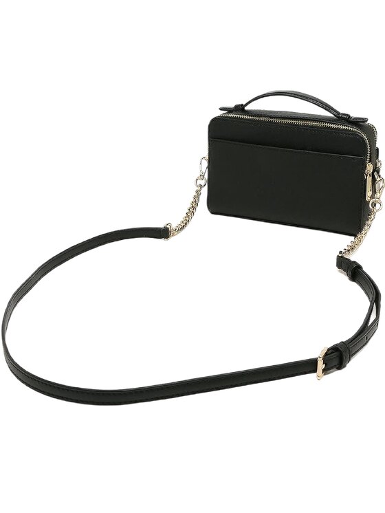 MICHAEL Michael Kors MICHAEL Michael Kors Kabelka TOREBKA SKÓRZANA JET SET ITEM Černá