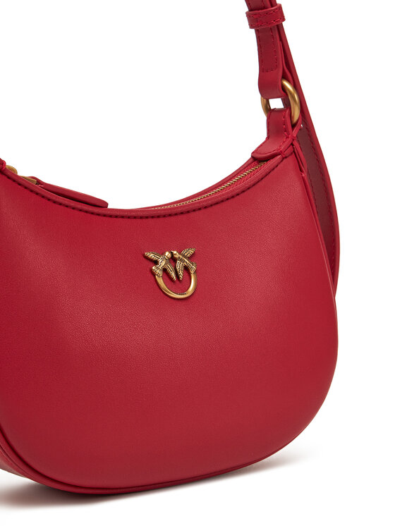 PINKO PINKO Torebka Half Moon Baby AI 24-25 PLTT 103538 A0F1 Czerwony