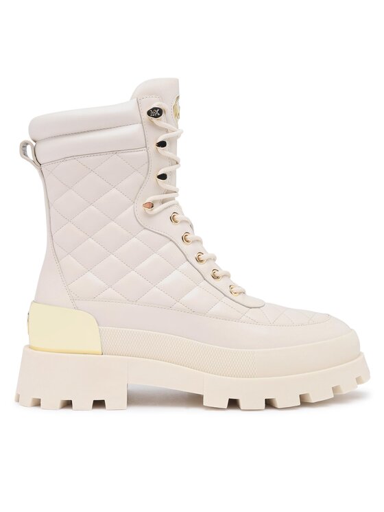 MICHAEL Michael Kors MICHAEL Michael Kors Scarponcini Rowan Lace Up Bootie 40F3RWFE1L Écru