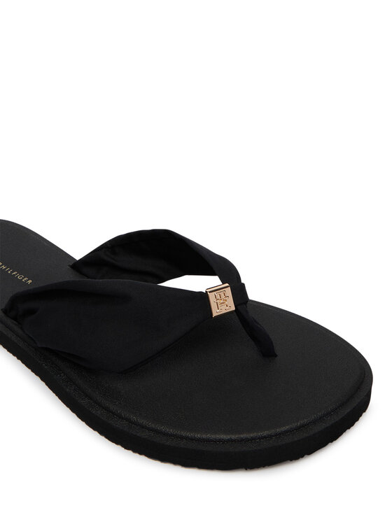 Tommy Hilfiger Tommy Hilfiger Žabky Scandi Soft Summer Sandal FW0FW09421 Čierna