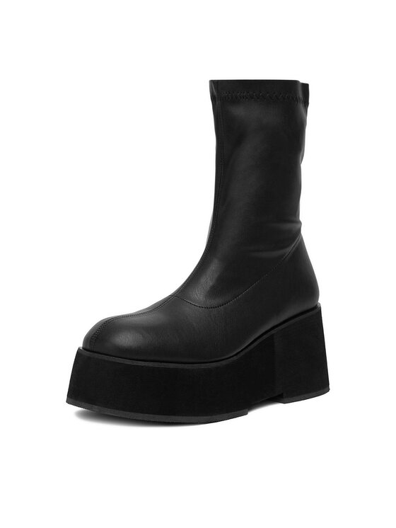 DeeZee DeeZee Μποτάκια W3LH164802 Μαύρο