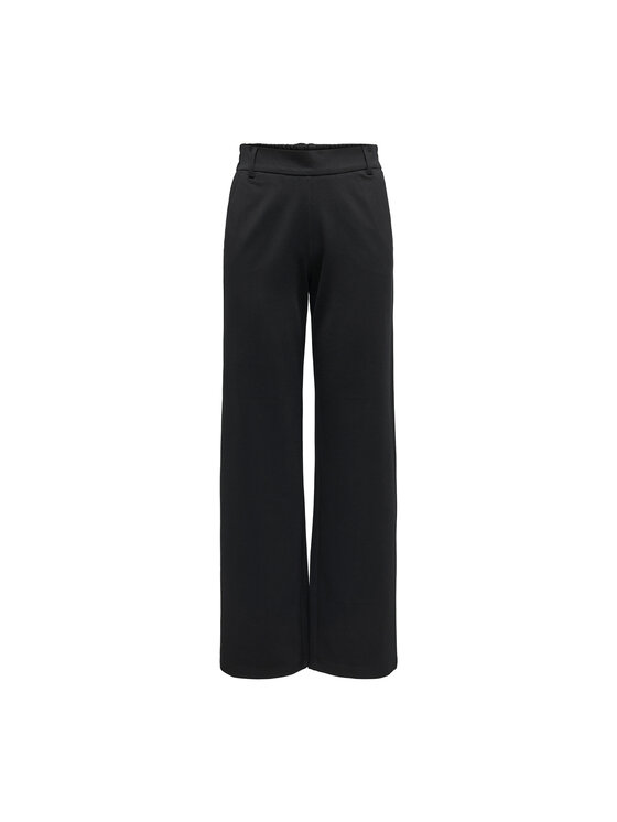 ONLY ONLY Παντελόνι υφασμάτινο Poptrash 15341829 Μαύρο Straight Fit